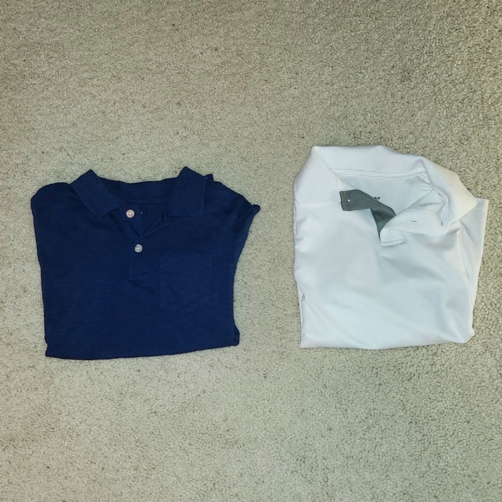 2 polo shirts